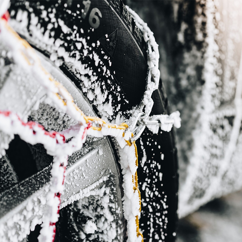 How Fast Can You Drive with Snow Chains?